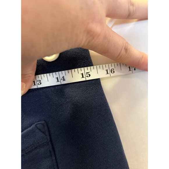 Hollister Navy Blue Sweat Shorts (Medium) - Picture 7 of 9